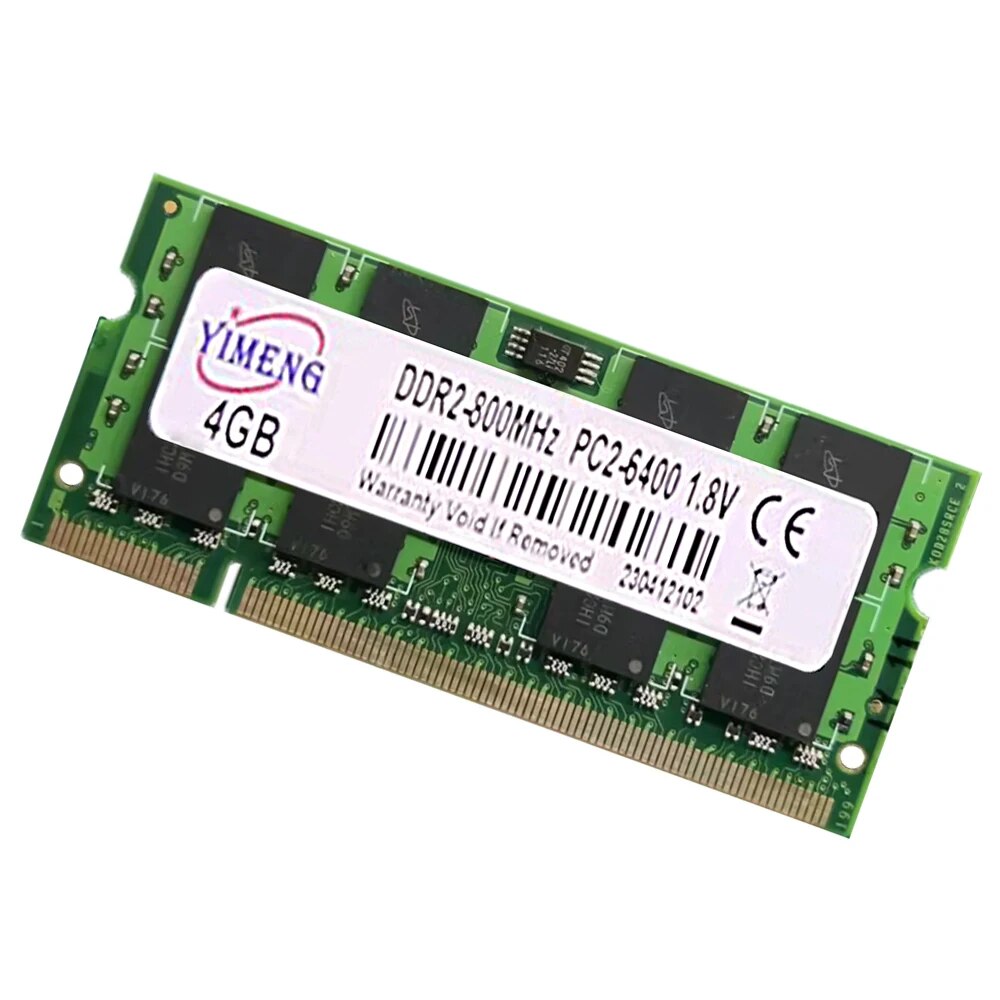 DDR2 4GB SODIMM RAM Ʈ ޸, PC2 533 667, 800 MHz, 1.8V, Ddr2 
